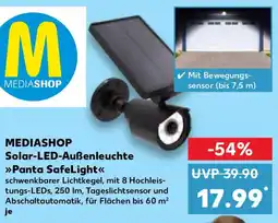 Kaufland MEDIASHOP Solar-LED-Außenleuchte Panta SafeLight Angebot