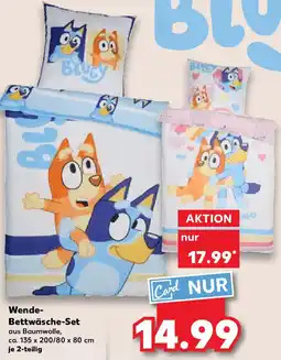 Kaufland Wende- Bettwäsche-Set Angebot