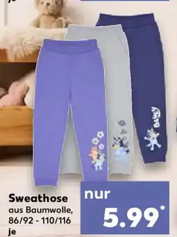 Kaufland Sweathose Angebot