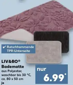 Kaufland LIV&BO Badematte Angebot