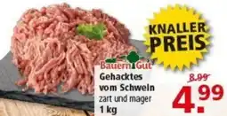Multi Markt Bauern Gut Gehacktes vom Schwein Angebot