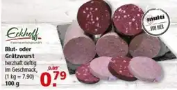 Multi Markt Eckhoff Blut oder Grützwurst Angebot