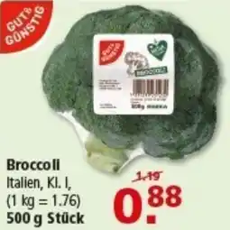 Multi Markt GUT&GUNSTIG Broccoll Angebot