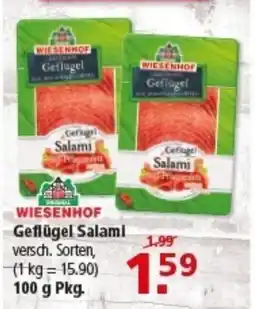 Multi Markt WIESENHOF Geflügel Salami Angebot