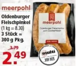 Multi Markt meerpohl Oldenburger Fleischpinkel Angebot