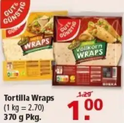 Multi Markt GUT& GÜNSTIG Tortilla Wraps Angebot