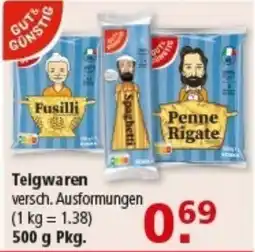 Multi Markt GUT& GÜNSTIG Teigwaren Angebot