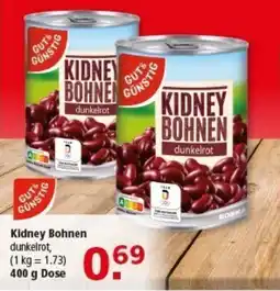 Multi Markt GUT& GUNSTIG Kidney Bohnen Angebot