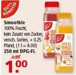 Multi Markt GUT& GUNSTIG Smoothie Angebot