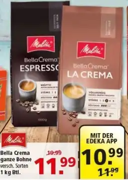 Multi Markt Melitta Bella Crema ganze Bohne Angebot