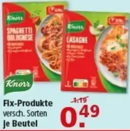 Multi Markt Knorr Fix-Produkte Angebot