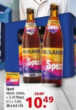 Multi Markt PAULANER Spezi Angebot