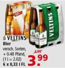 Multi Markt VELTINS Bier Angebot
