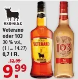 Multi Markt OSBORNE Veterano oder 103 Angebot