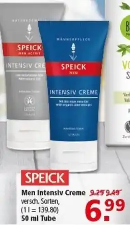 Multi Markt SPEICK Men Intensiv Creme Angebot