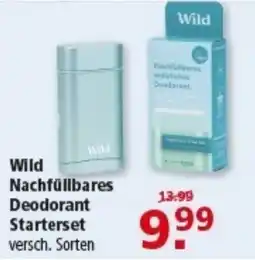 Multi Markt Wild Nachfüllbares Deodorant Starterset Angebot