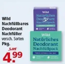Multi Markt Wild Nachfüllbares Deodorant Nachfüller Angebot