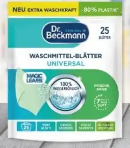Multi Markt Dr. Beckmann Waschmittelblätter Angebot