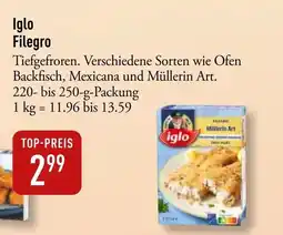 Galeria Markthalle Iglo Filegro Angebot