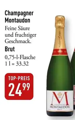 Galeria Markthalle Champagner Montaudon o. Brut Angebot