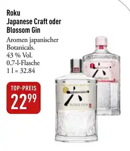 Galeria Markthalle Roku Japanese Craft oder Blossom Gin Angebot