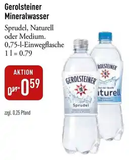Galeria Markthalle Gerolsteiner Mineralwasser Angebot