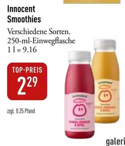 Galeria Markthalle Innocent Smoothies Angebot