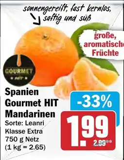 HIT Gourmet HIT Mandarinen Angebot
