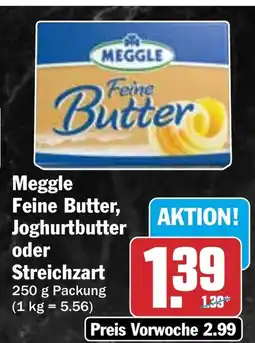 HIT Meggle Feine Butter, Joghurtbutter oder Streichzart Angebot