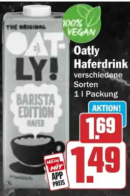 HIT Oatly Haferdrink Angebot
