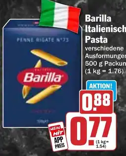 HIT Barilla Italienische Pasta Angebot