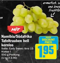 HIT Tafeltrauben hell kernlos Angebot
