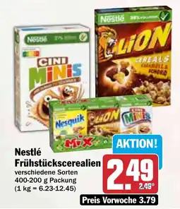 HIT Nestlé Frühstückscerealien Angebot