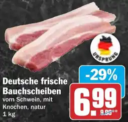 HIT Deutsche frische Bauchscheiben Angebot