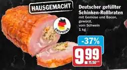 HIT Deutscher gefüllter Schinken-Rollbraten Angebot