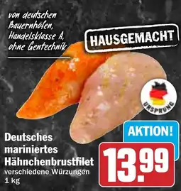 HIT Deutsches mariniertes Hähnchenbrustfilet Angebot