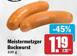 HIT Meistermetzger Bockwurst Angebot