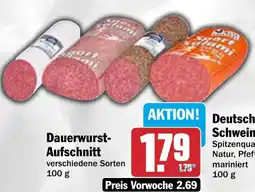 HIT Dauerwurst- Aufschnitt Angebot