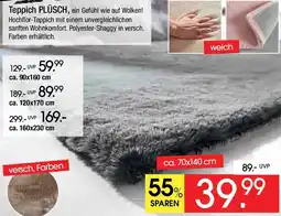 Zurbrüggen Teppich PLÜSCH Angebot