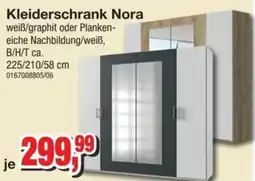 Möbelfundgrube Kleiderschrank Nora Angebot