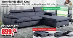 Möbelfundgrube Wohnlandschaft Coal Angebot