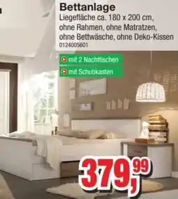 Möbelfundgrube Bettanlage Angebot