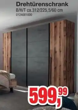 Möbelfundgrube Drehtürenschrank Angebot