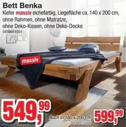 Möbelfundgrube Bett Benka Angebot