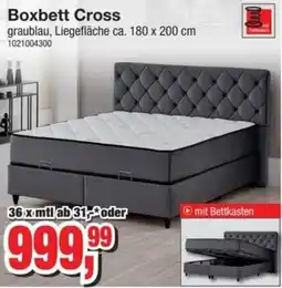 Möbelfundgrube Boxbett Cross Angebot