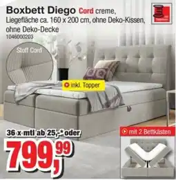 Möbelfundgrube Boxbett Diego Angebot