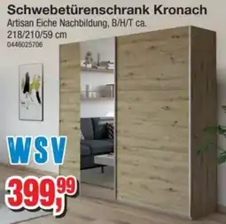 Möbelfundgrube Schwebetürenschrank Kronach Angebot