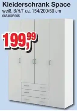Möbelfundgrube Kleiderschrank Space Angebot