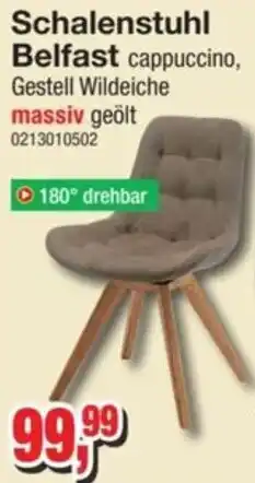 Möbelfundgrube Schalenstuhl Belfast Angebot