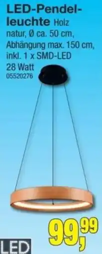Möbelfundgrube LED-Pendelleuchte Angebot